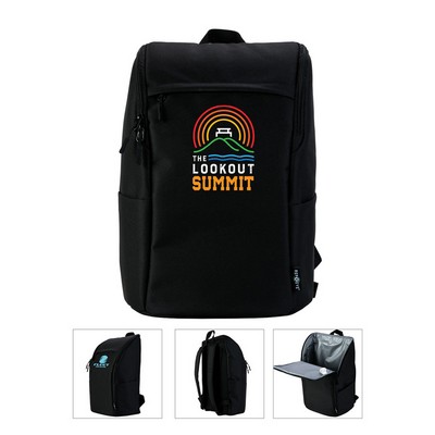 Coral Repreve RPET 20-Can Backpack Cooler